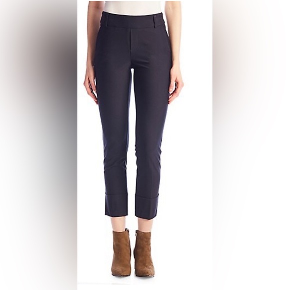 I Love Tyler Madison pull on cuffed pants Chrissy Cropped Trousers - Picture 1 of 8